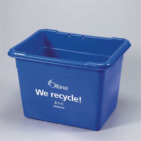 ottawa blue bin|Garbage .